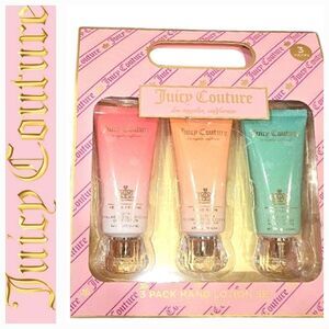 Juicy Couture 3 Pack Hand Lotion Set